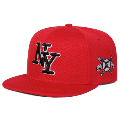 Unisex NY Letter Embroidery Hip-Hop Hats Spring And Autumn