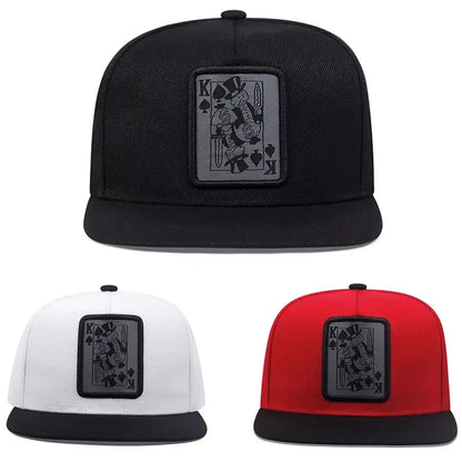 Baseball Hip Hop Caps For Men Women Snapback Playing Card