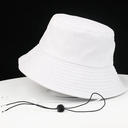 High Quality 100% Cotton Bucket Hat Women Summer Sun Caps Big Size Cap