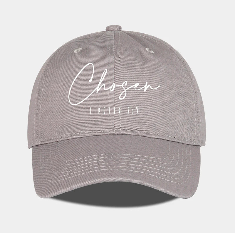 Fashion Chosen  Printed Soft Peak Baseball Cap Adjustable Curved Peak Dad Cap Perfect Camping and Hiking