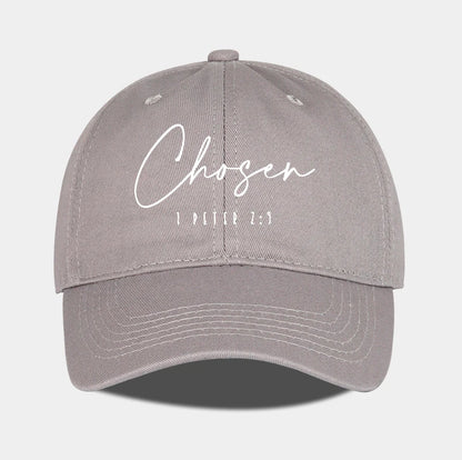 Fashion Chosen  Printed Soft Peak Baseball Cap Adjustable Curved Peak Dad Cap Perfect Camping and Hiking