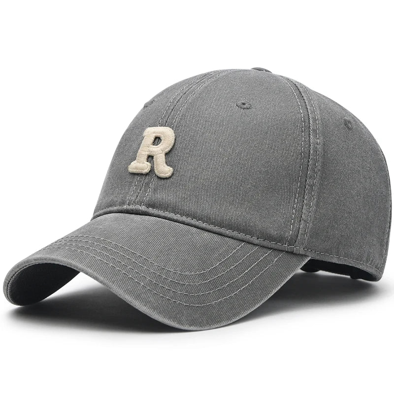 Spring High Quality Soft Top Cotton Large Baseball Hat Ladies Plus Size Sun Cap Man