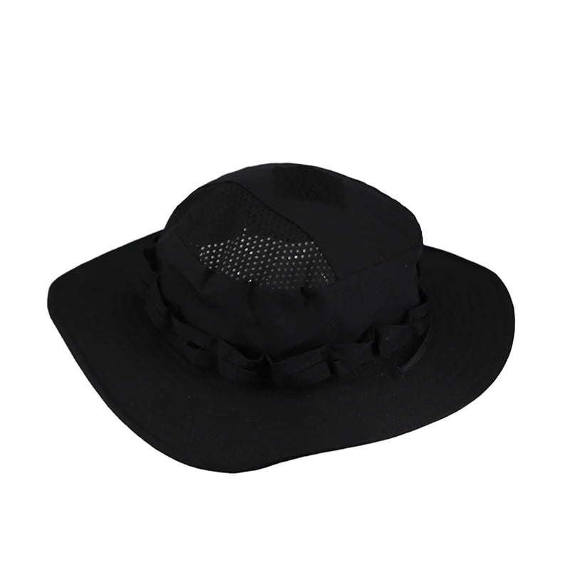 New Camo Tactical Enthusiasts Square Pocket Bonnie Cap Outdoor