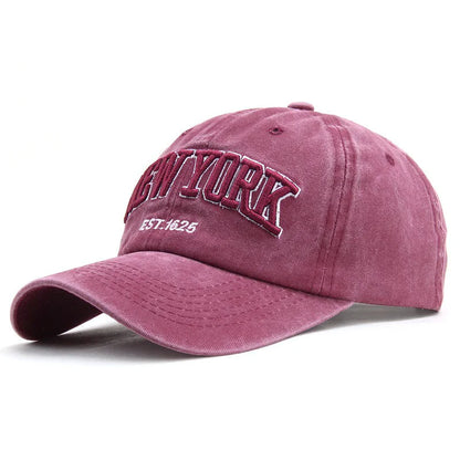 Fashion New York 1625 Embroidery Baseball Caps Adult Sun Hats Hip Hop Hat Sports Caps
