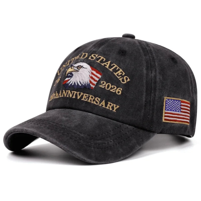 Flag USA Eagle 250th Anniversary Baseball Cap