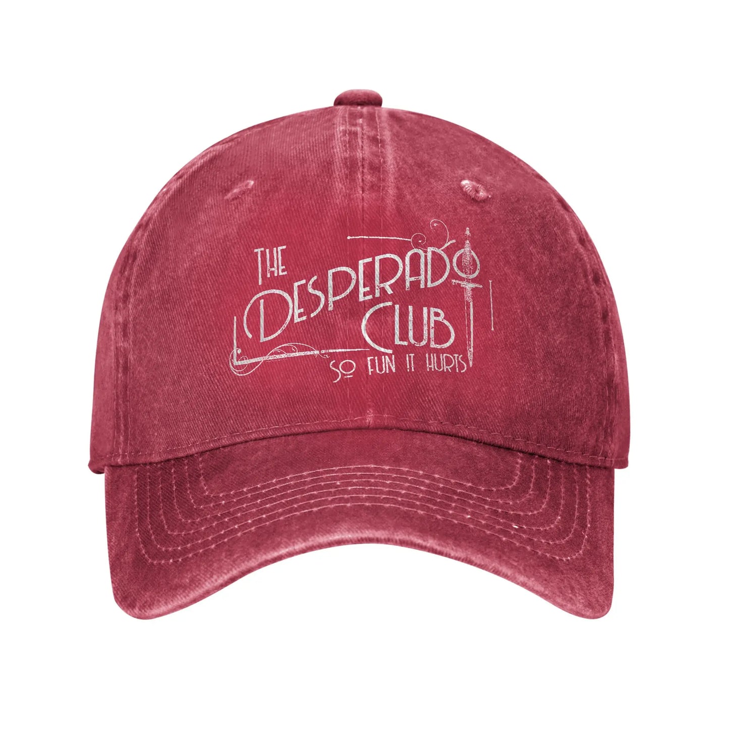 The Desperado Club Sign Sci-Fi Book Washed Baseball Cap