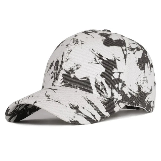 Tie-dye Baseball Cap Unisex Hat Outdoor Sports Shade Golf Cap