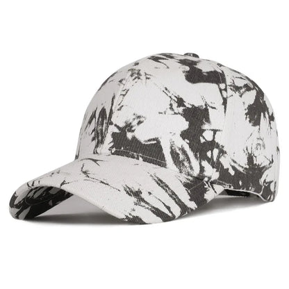 Tie-dye Baseball Cap Unisex Hat Outdoor Sports Shade Golf Cap