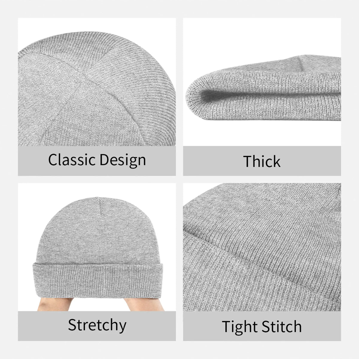 Autumn Winter Pattern Knit Hat Fashion Adult Unisex Outdoor Sport Elastic Cap