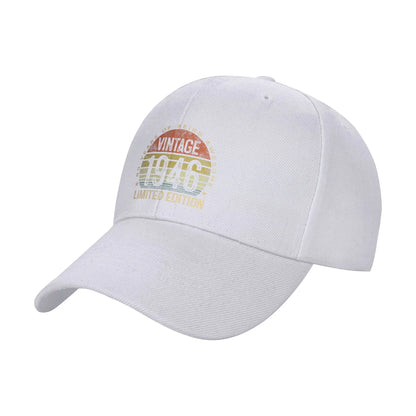 Limited 1946 Edition Year-Old Baseball Cap Summer