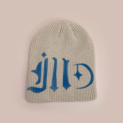 Color Block Street Sanskrit Knitted Hats Autumn And Winter New Unisex Y2k Warm
