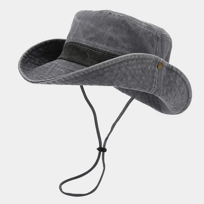 Spring Cotton Solid Bucket Hat Fisherman Hat