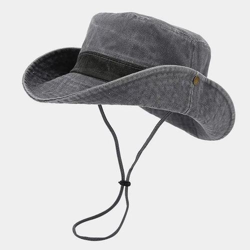 Spring Cotton Solid Bucket Hat Fisherman Hat