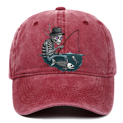 Personalized Skull Print Baseball Cap For Men And Women