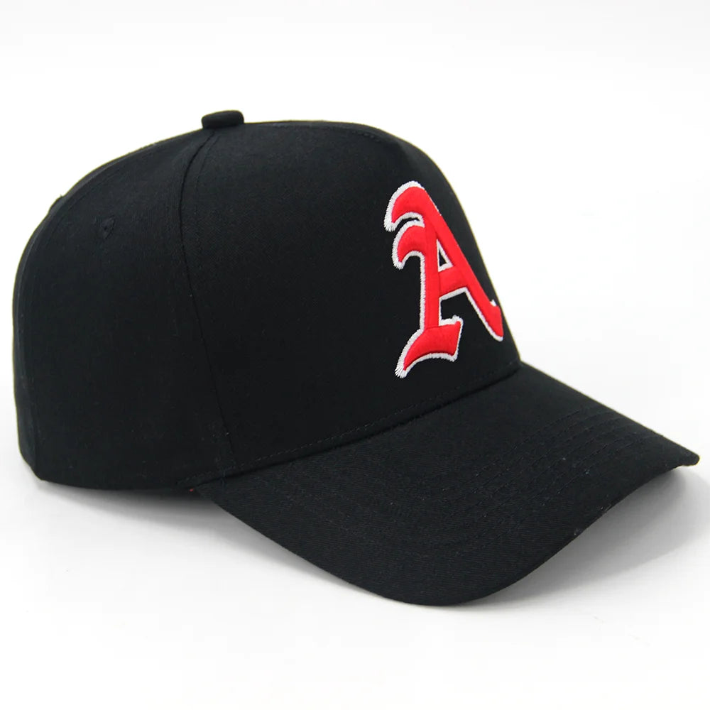 Custom High Quality 5 Panel A Frame Style Cotton Snapback Hat