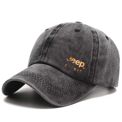 Jeep Vintage Washed Cotton Soft Top Duckbill Cap