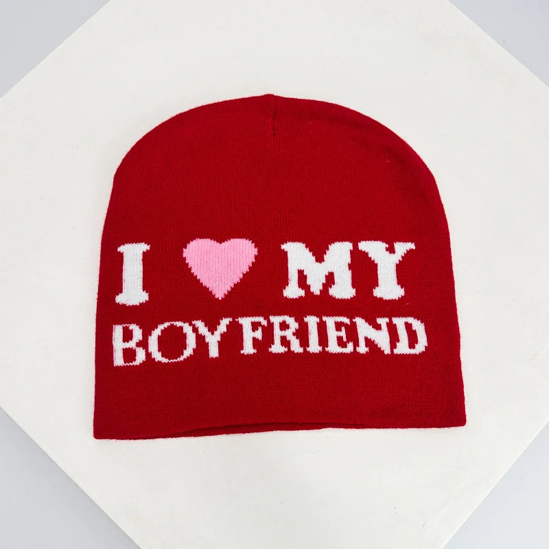 New Unisex Design Sense Love Letter Knitted Hats