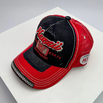 Korean Vintage Washing Men Women Baseball Hats Cotton Snapback Caps