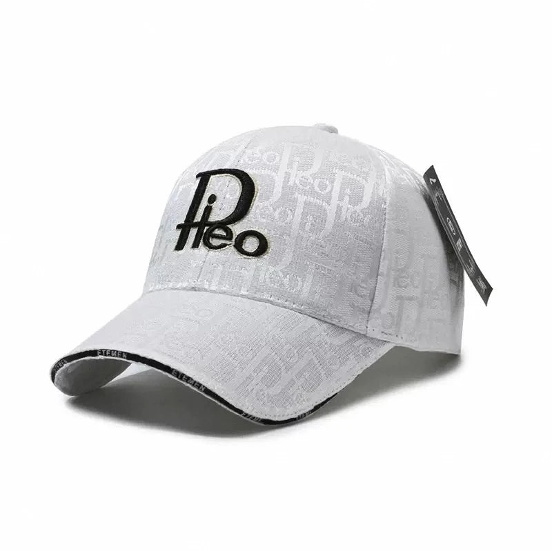 Embroidered Letter Duckbill Baseball Cap
