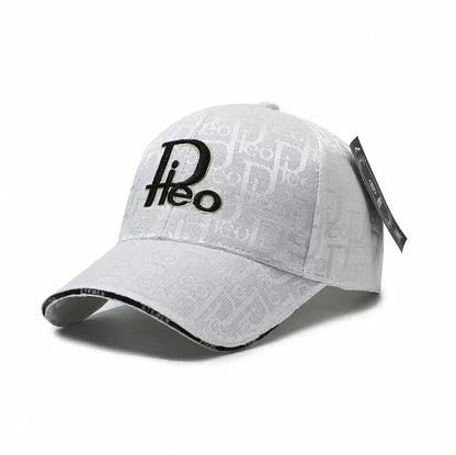 Embroidered Letter Duckbill Baseball Cap