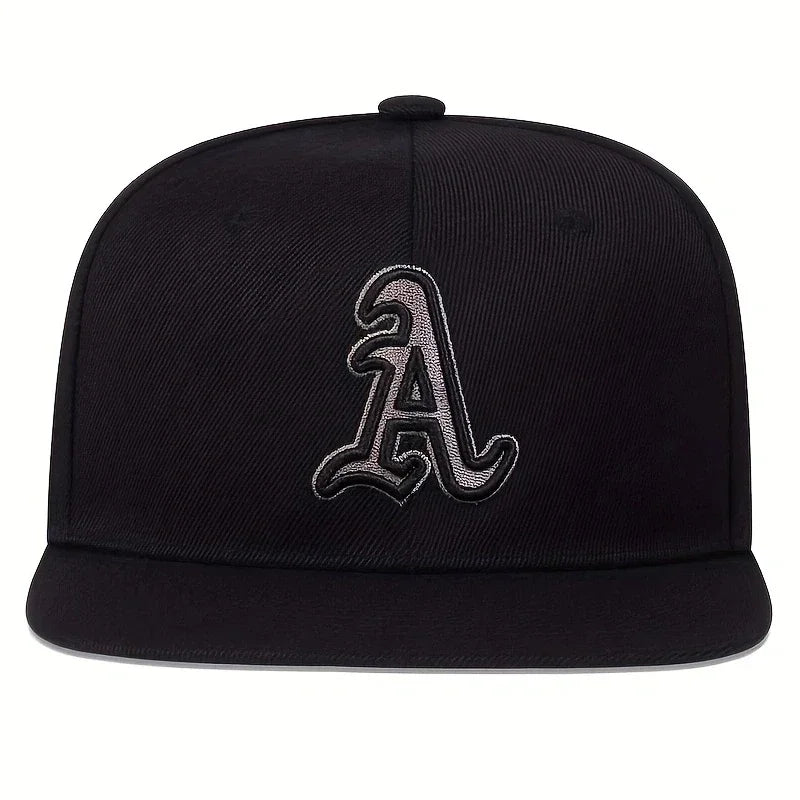 Unisex Gothic Letter A Embroidery Hip-Hop Hats