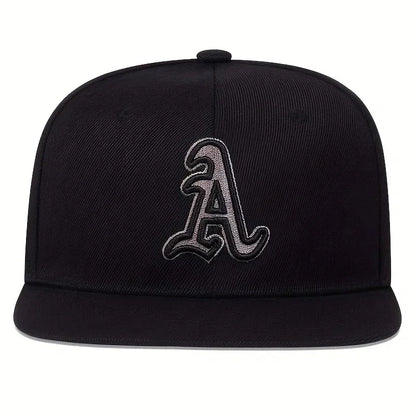 Unisex Gothic Letter A Embroidery Hip-Hop Hats