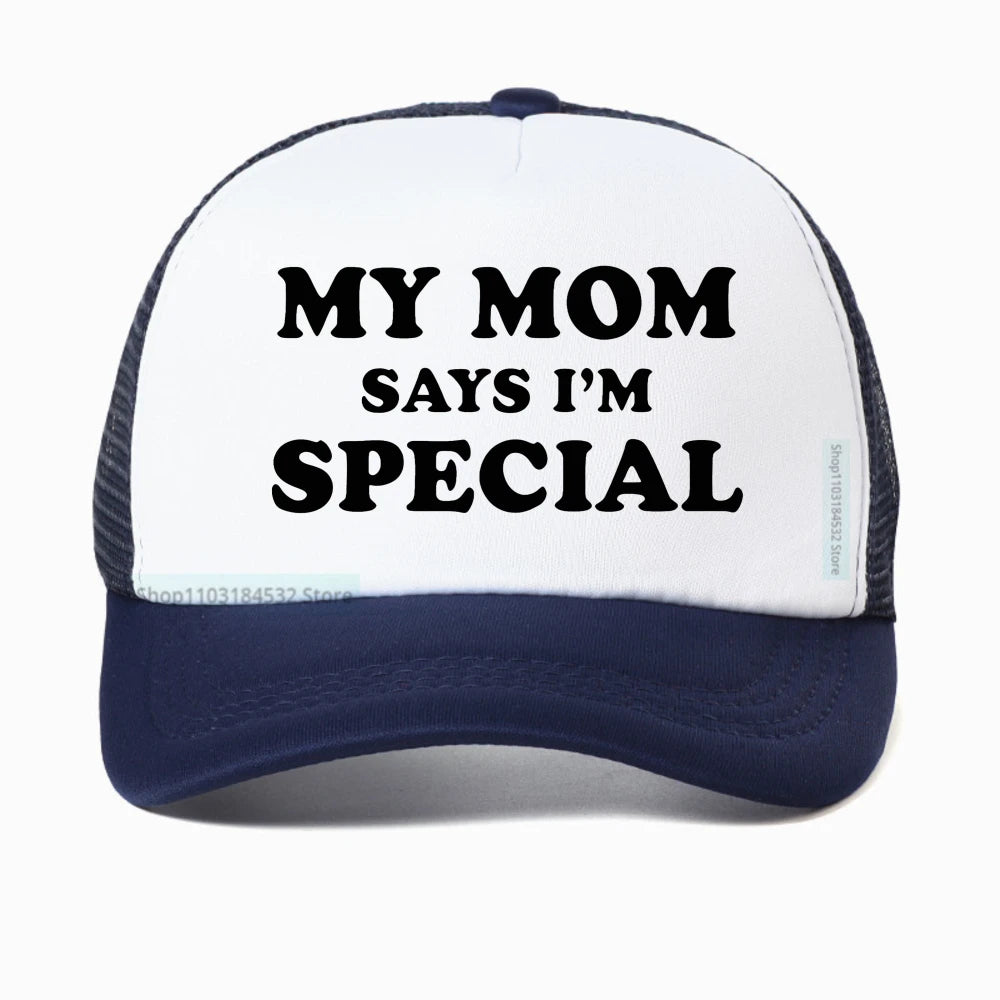 My Mom Says I'm Special Mesh Baseball Cap