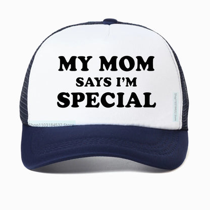 My Mom Says I'm Special Mesh Baseball Cap