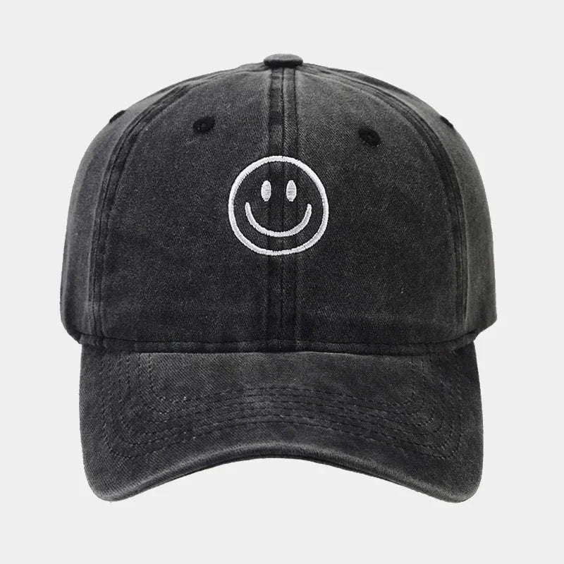 Washed Cotton Baseball Caps Women Men