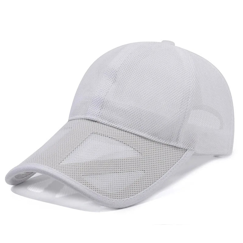 1pc Quick Dry Openwork Sunscreen Baseball Hats for Women