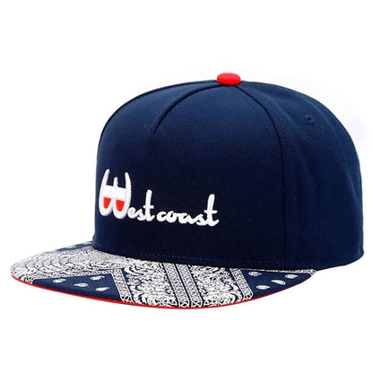 Fashion Unisex Letter Embroidery Geometric Printing Hip-hop Hats