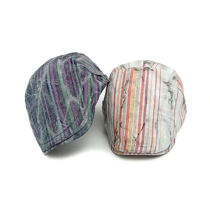 Four Seasons Cotton Print Newsboy Caps