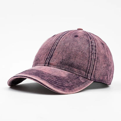Four Seasons Denim Solid Casquette Baseball Cap