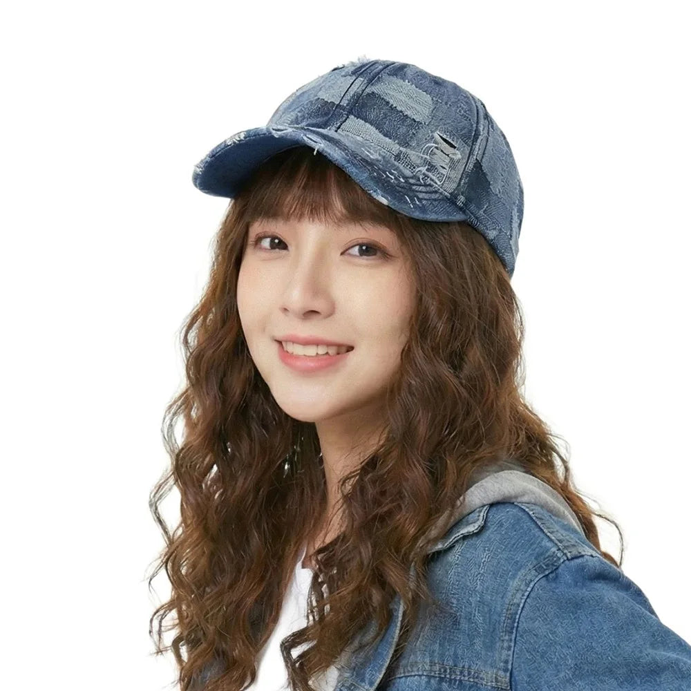 New Spring-Autumn Vintage Distressed Baseball Cap