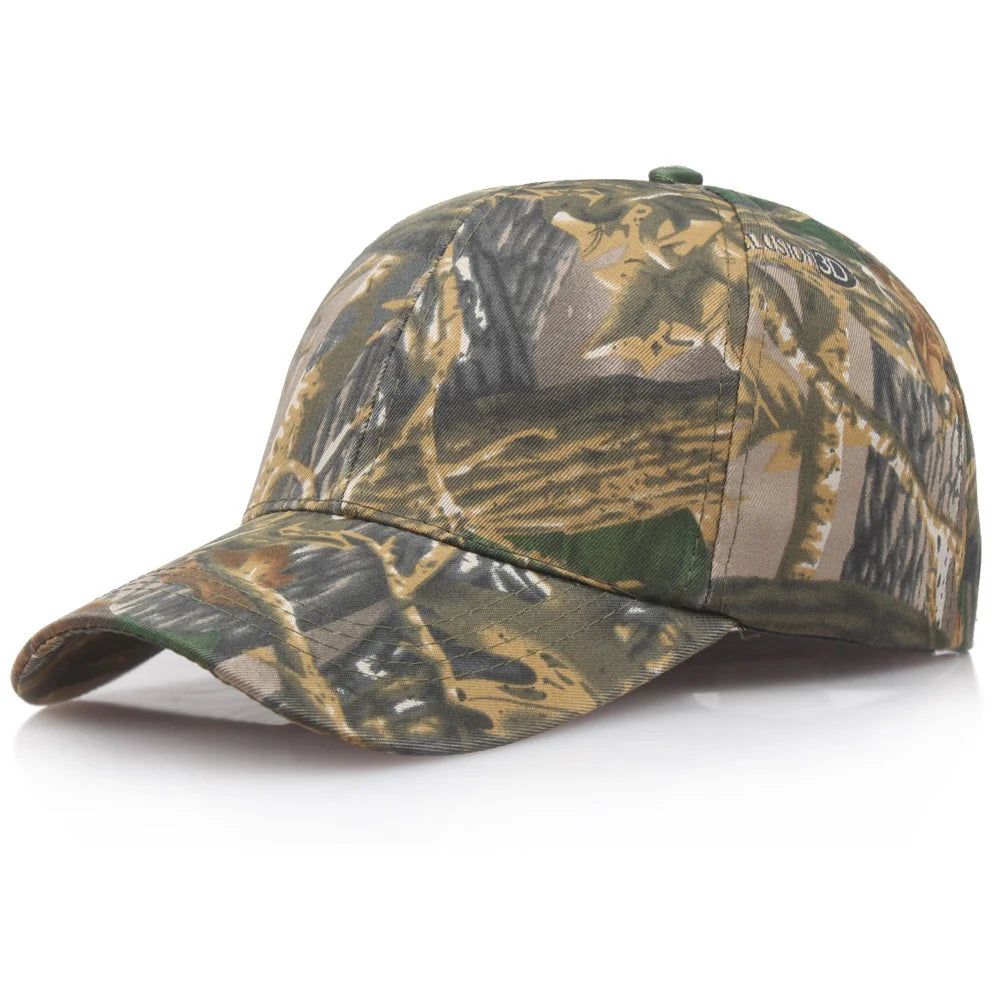 Colors Camouflage Baseball Cap Summer Outdoor Sports Hiking Fishing Hunting Caps Sunscreen Casual Sun Hats