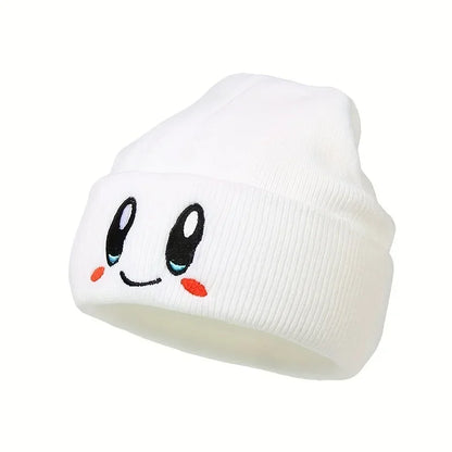 Unisex Cartoon Embroidered Big Eye Beanies Casual Hats