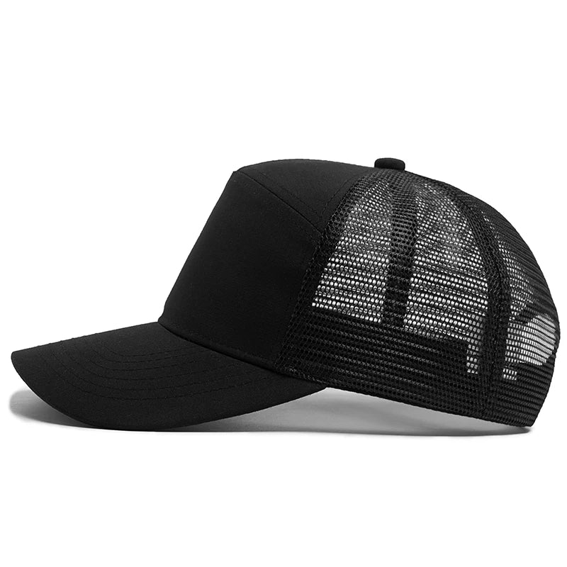 Summer 7 Panel Baseball Cap Fashion Hip Hop Mesh Caps Men
