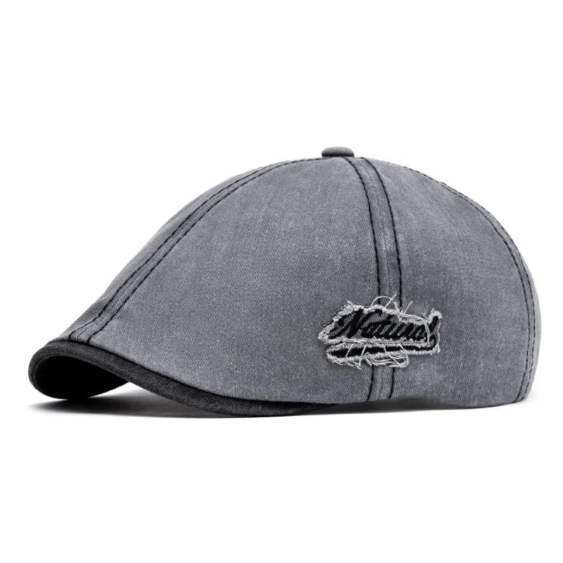 Summer Cotton Newsboy Caps For Men Hats Berets