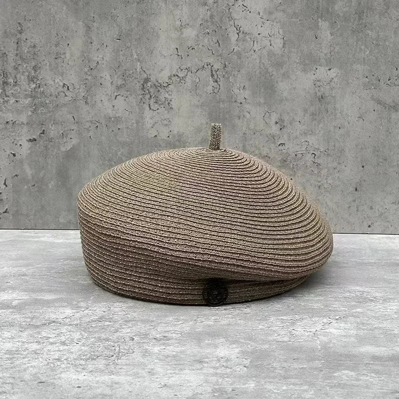 Fashion Summer Celebrity Elegant Stereotype Fine Straw Fedoras