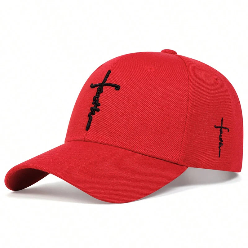 Fashion Faith Embroidery Baseball Cap Men Women
