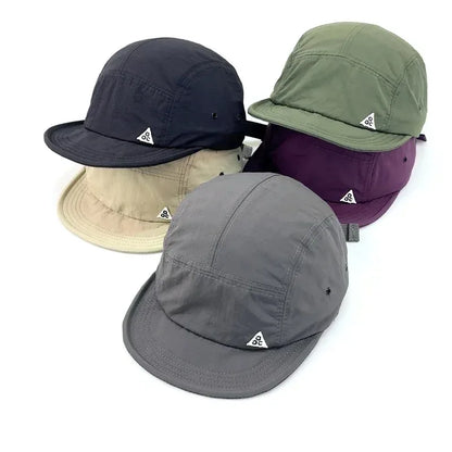 5 Panel Short Brim Quick-drying Golf Baseball Caps Men's