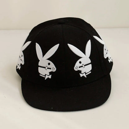 Cute Rabbit Coconut Embroidered Baseball Hat