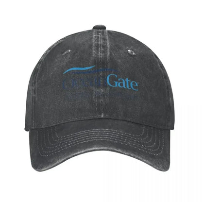 Vintage OceanGate Safety Technician Baseball Cap Unisex Style Distressed Washed Headwear Outdoor All Seasons Travel Hats Cap