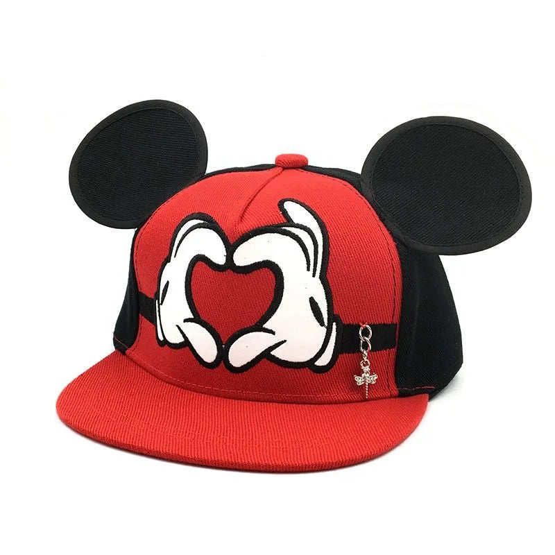 Children's Mickey Mouse Cap Cartoon Lovely Snapback Cap For Kids Girls Boys