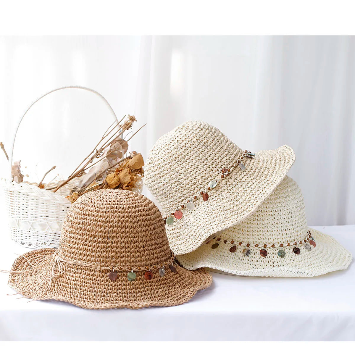 Girl New Fashion Style Bucket Hat Multicolor