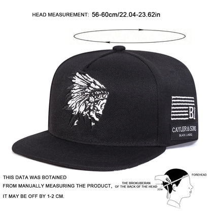 Unisex Personality Embroidery Hip-hop Net Hats Spring Summer Outdoor Snapback Caps Sports Cap