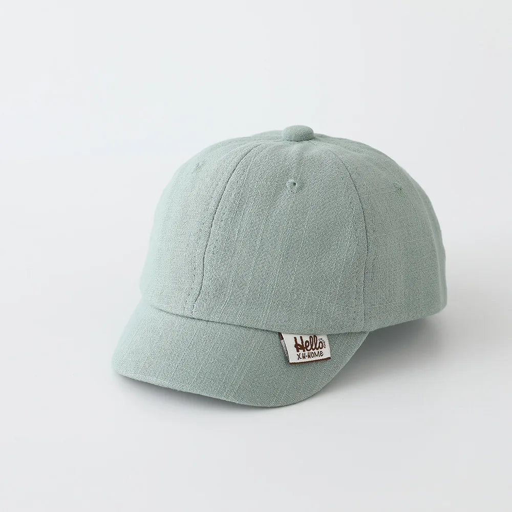 Baby Baseball Caps Summer Casual Hat Sun Visor For Toddler Infant Boys Girls Cute Cartoon Adjustable
