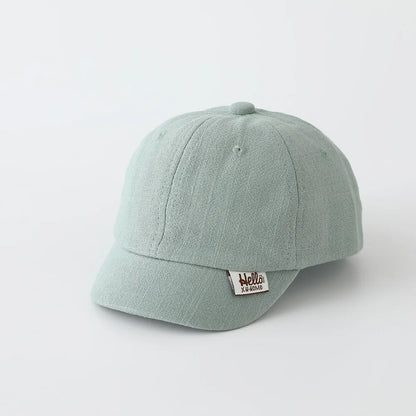 Baby Baseball Caps Summer Casual Hat Sun Visor For Toddler Infant Boys Girls Cute Cartoon Adjustable