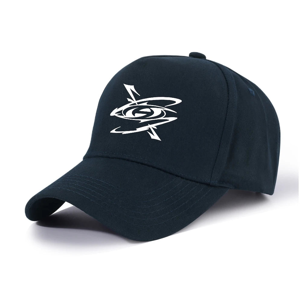 Athletic Baseball Cap Adjustable Size Graphic Print Ponytail Hats