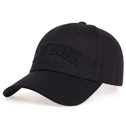 Unisex New York Embroidery Baseball Caps Spring Autumn